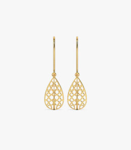 Kisna Hallmarked Gold Earring for Women
